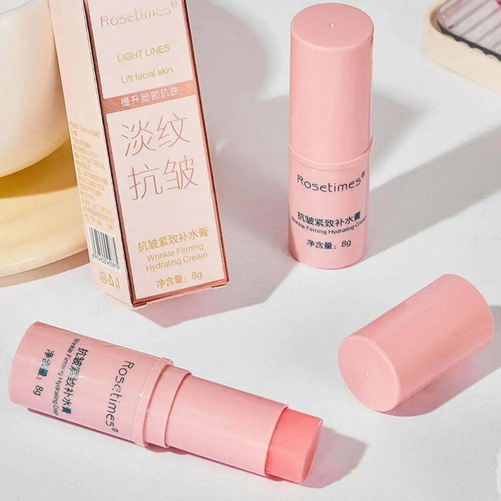 8g Instant Wrinkle Removal Balm Collagen Stick Anti Fine Aging Line Lifting Whitening Skin Moisturizing Firming Korean Care