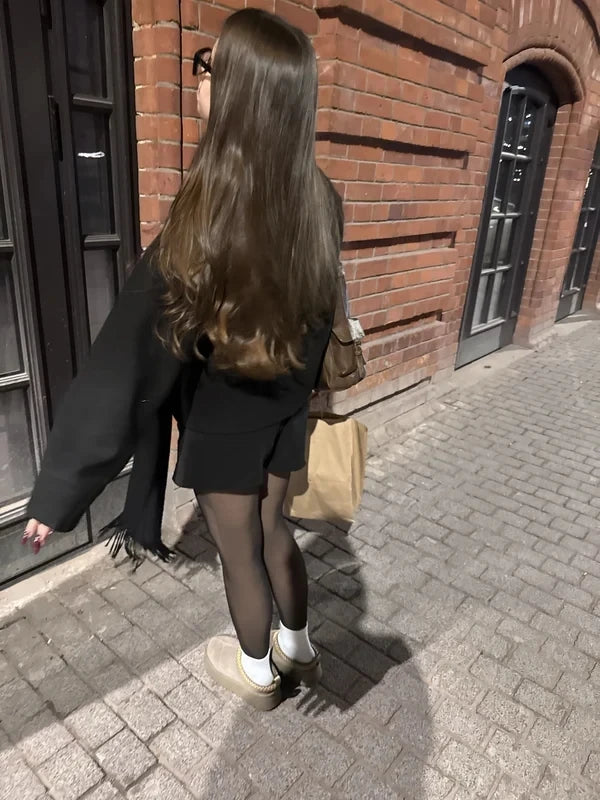 Stand Collar Women Winter Woolen Coat 2025 Spring Single Breasted Loose Female Long Sleeve Jacket Office Lady Street Short Coats