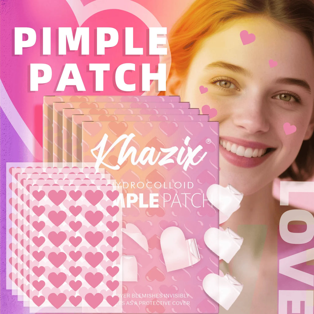Multi-Color Star Acne Patches - 1260 Count Ultra-Thin Pimple Set