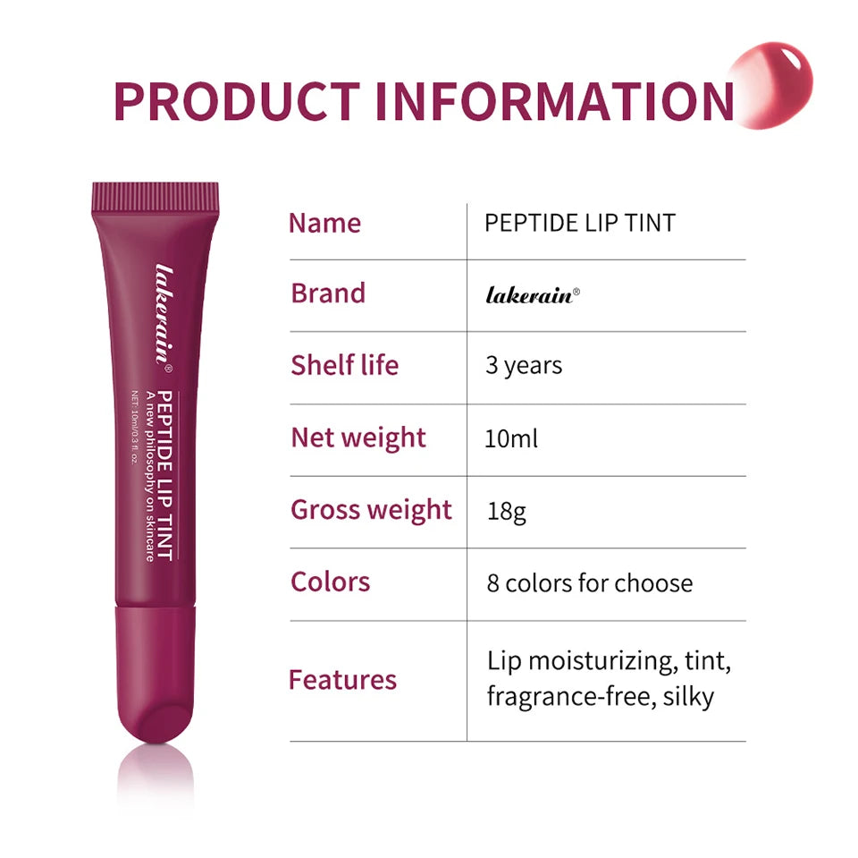 Soft Tube Lip Balm Long-lasting Moisturizing Lipstick Transparent Color Lip Glaze Makeup For Women Cosmetics 4 Colors Lip Care