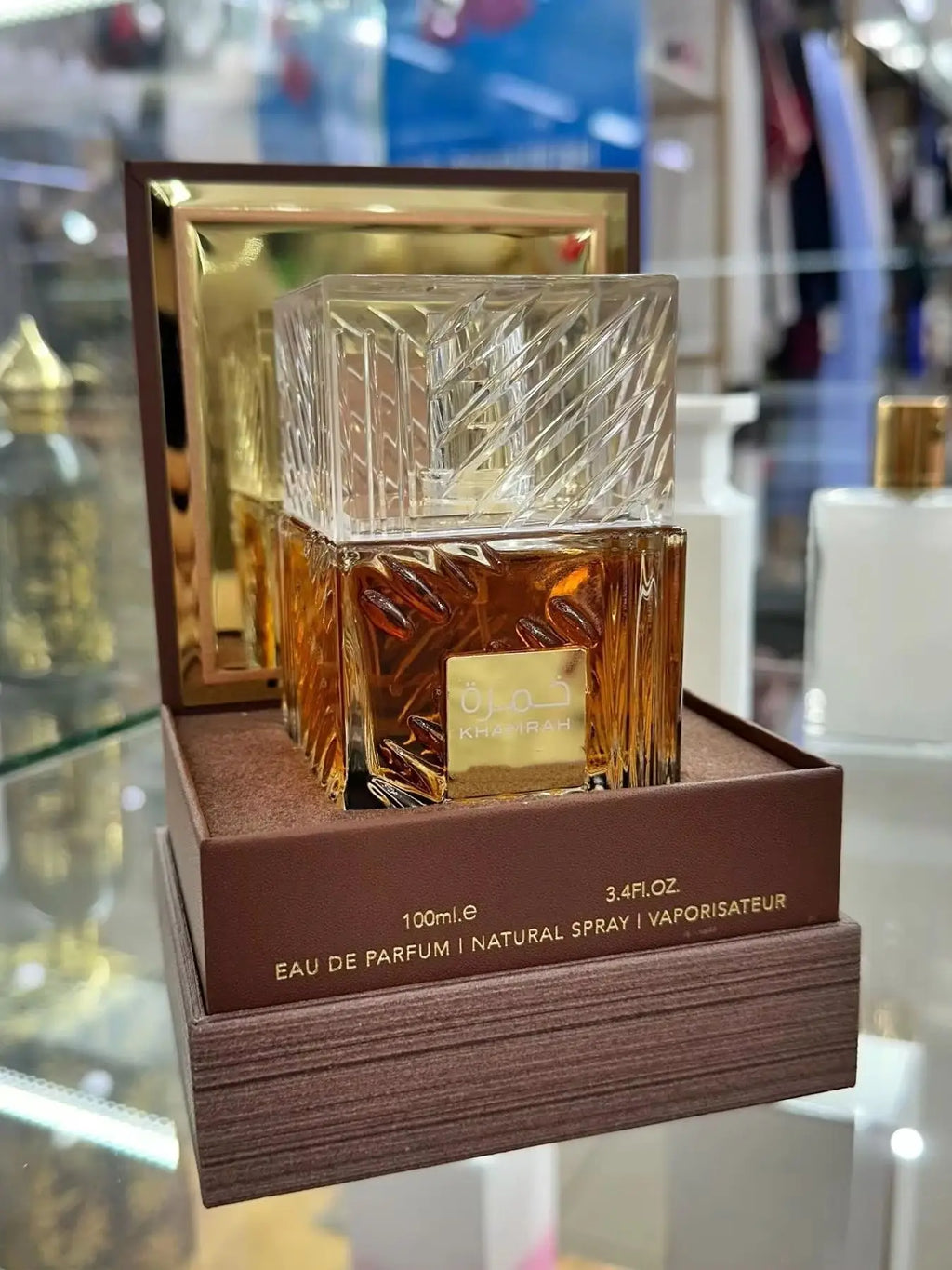 Fragrance spray, KAMRAH - Vanilla, warm spices, amber, cinnamon - long-lasting scent, unisex, 100ml (aromatic and spicy).