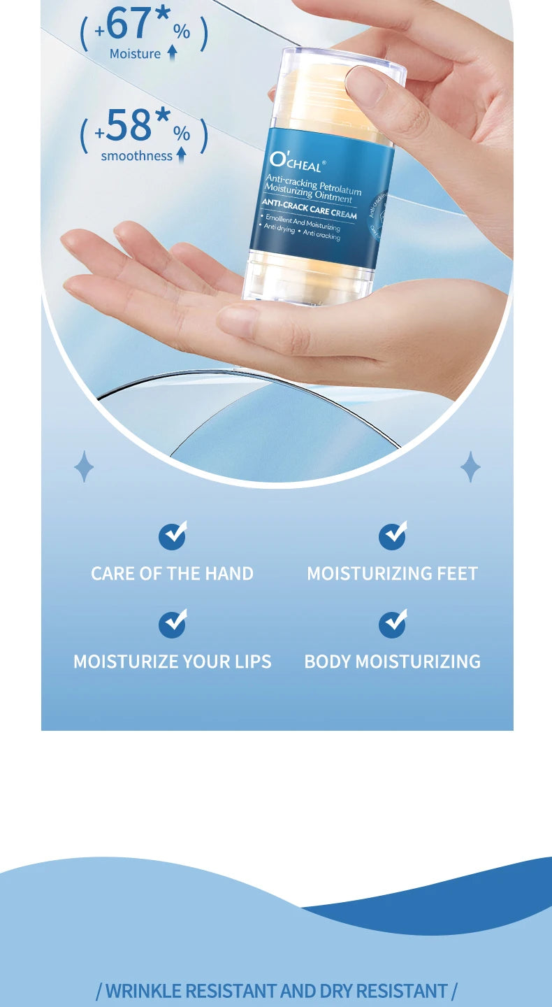 Ocheal Body Skin Foot Care Cream Repair Heel Hand Leg Anti-drying Anti-wrinkle Moisturizing Cracked Exfoliating Soft Care Cream