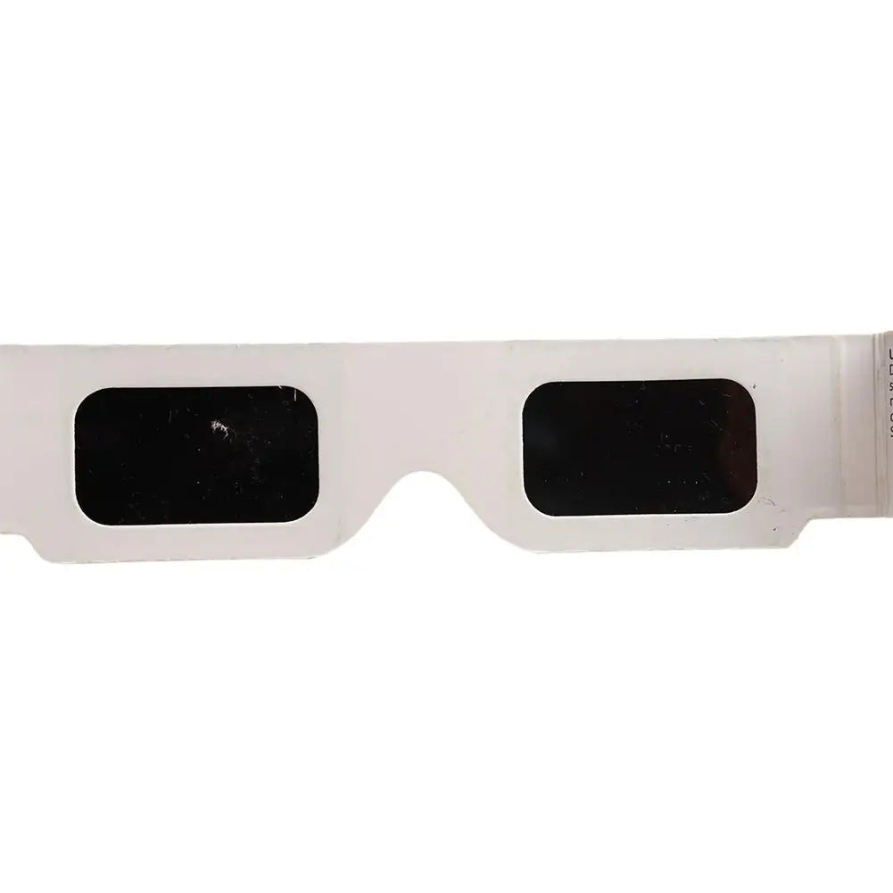 5PCS Solar Eclipse Glasses Anti-uv Glasses Safe Direct Sun Viewing Random Color Paper Frames for Adults Kids Watch Solar Eclipse