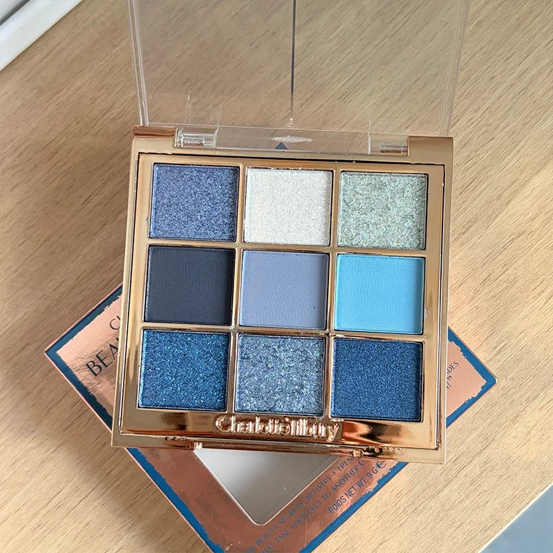 CT Eye Shadow Natural Base Makeup A Plate of Multi-purpose High Light Eye Shadow Eye Details Cool Summer Lip Gloss Makeup Suit