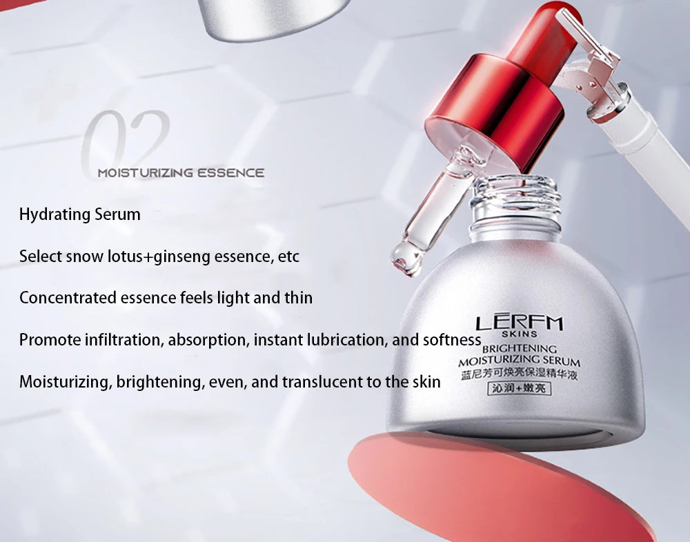 Astaxanthin Brightening Beauty Box Improve Dull Skincare Sets Facial Toner Moisturizing Essence Face Lotion Retinol Face Cream