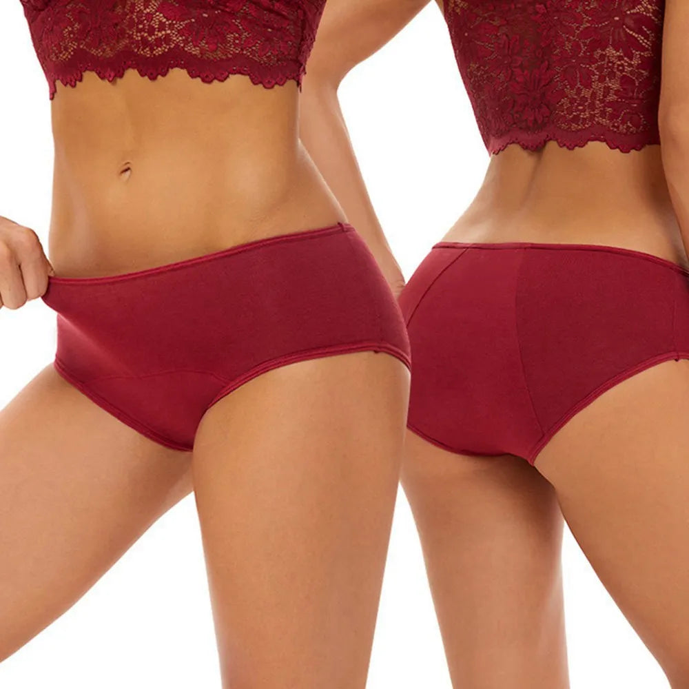 Very Abundant Menstrual Panties Woman Breathable Women'S'S Cotton Briefs Low Waist Physiological Period Underwear For Women'S