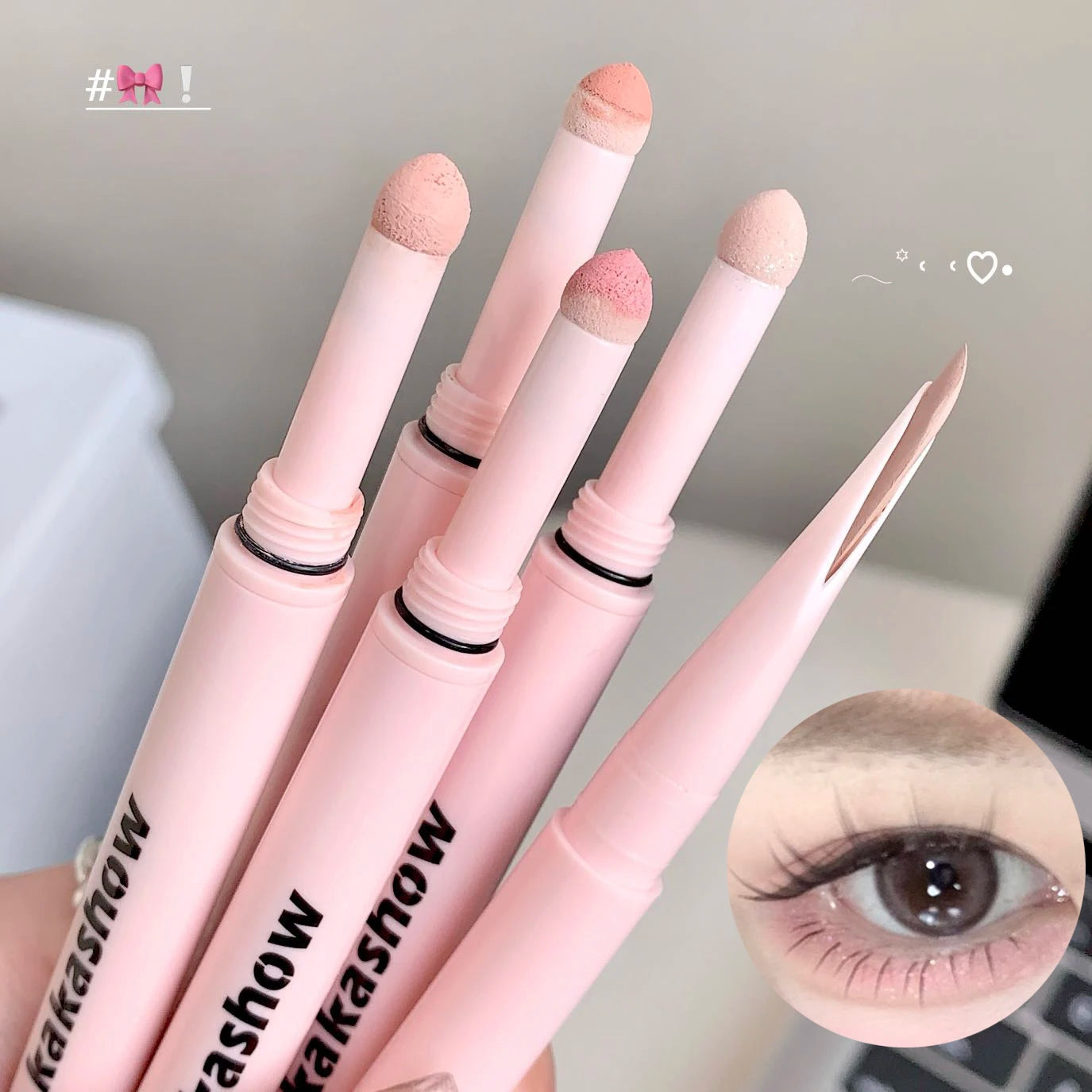 Meniscus Double-end Lying Silkworm Eyeliner Pencil Diamond Glitter Matte Eyeshadow Pen Brightening Cream Shadow Highligh Makeup