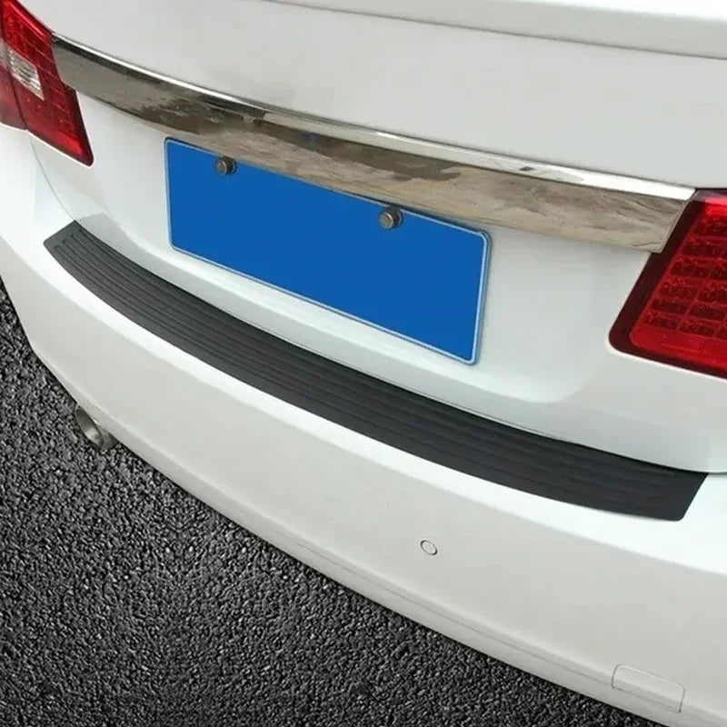 NEW Universal Car Trunk Door Sill Plate Protector Rear Bumper Guard Rubber Mouldings Pad Trim Cover Strip Car Accessories