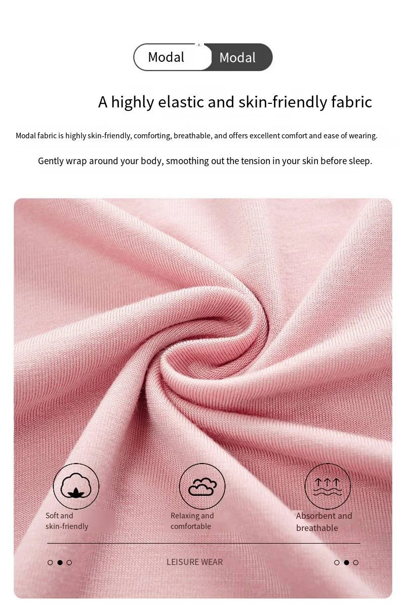 Summer Hot New Product Modal Fabric High-quality Fabric Nightgown Sleepwear That Can Be Worn As Women's Home Clothes