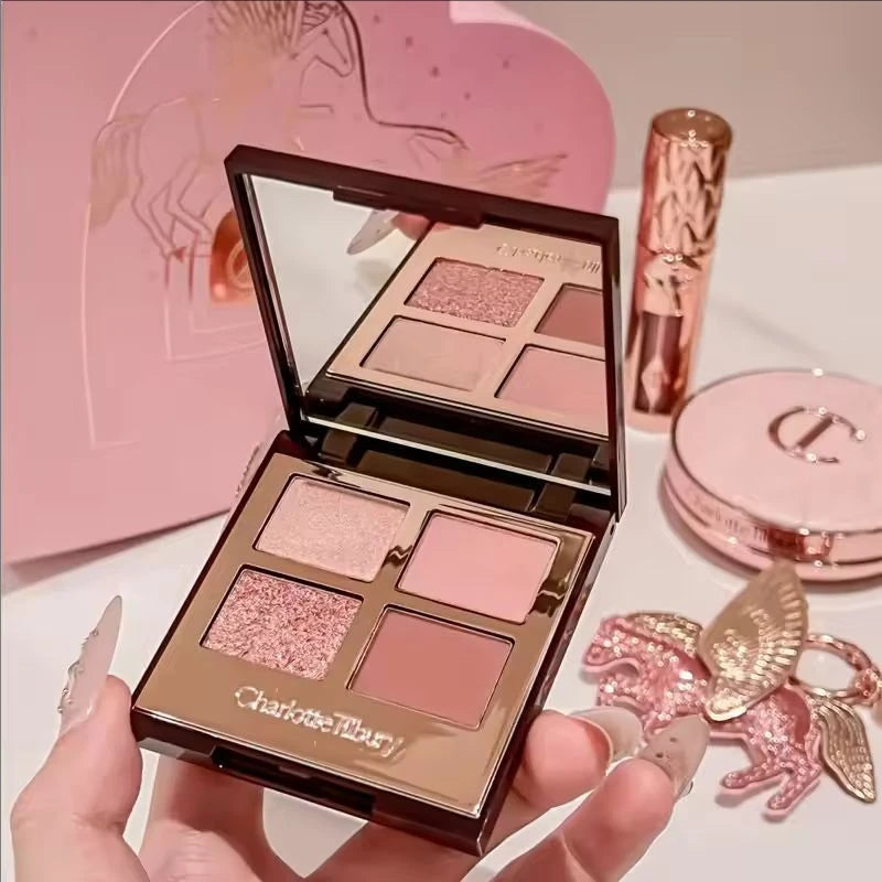 CT Eye Shadow Natural Base Makeup A Plate of Multi-purpose High Light Eye Shadow Eye Details Cool Summer Lip Gloss Makeup Suit