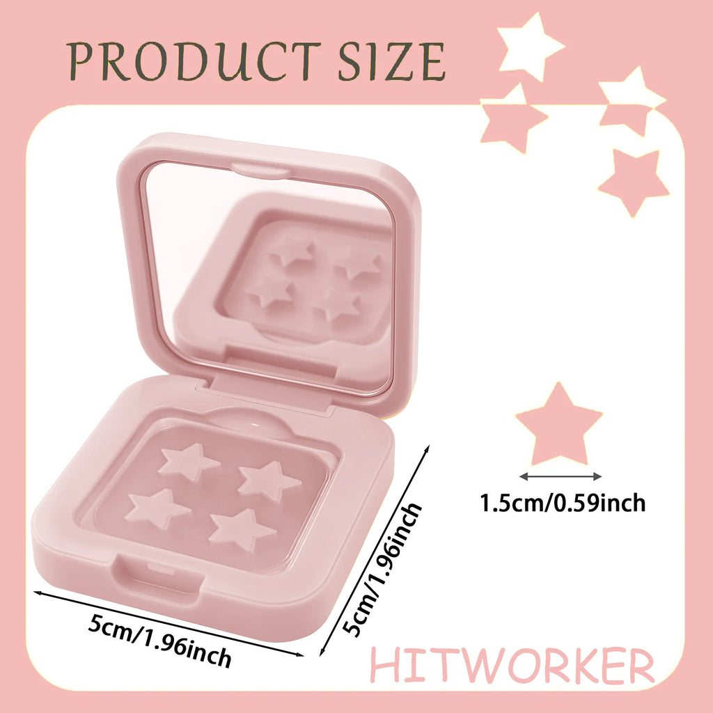 60 Acne Patch, Alcohol and Fragrance Free, Covering Acne and blemishes, Facial and Skin Spot Patch, Luxury Makeup Mirror