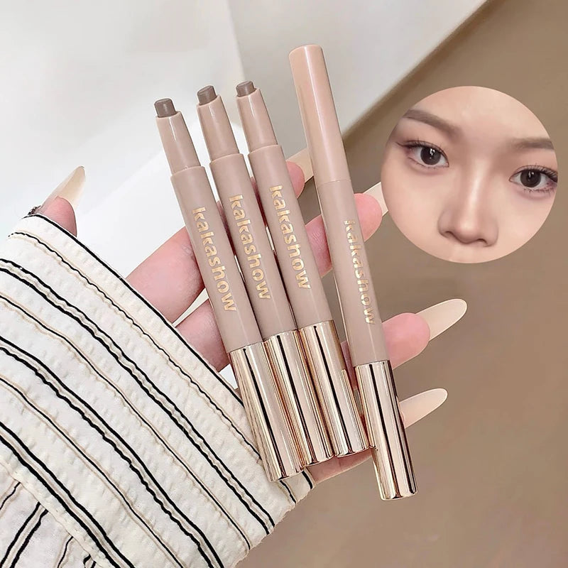 Gray Contouring Shading Stick With Brush Nose Shadow 3D Shape The Facial Contours  Natural Nose Shading Contour Pencil Makeup