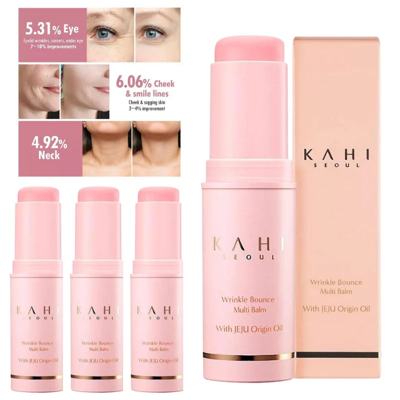 KAHI Wrinkle Bounce Multi Balm - 9g Nourishing Hydrating Face Balm