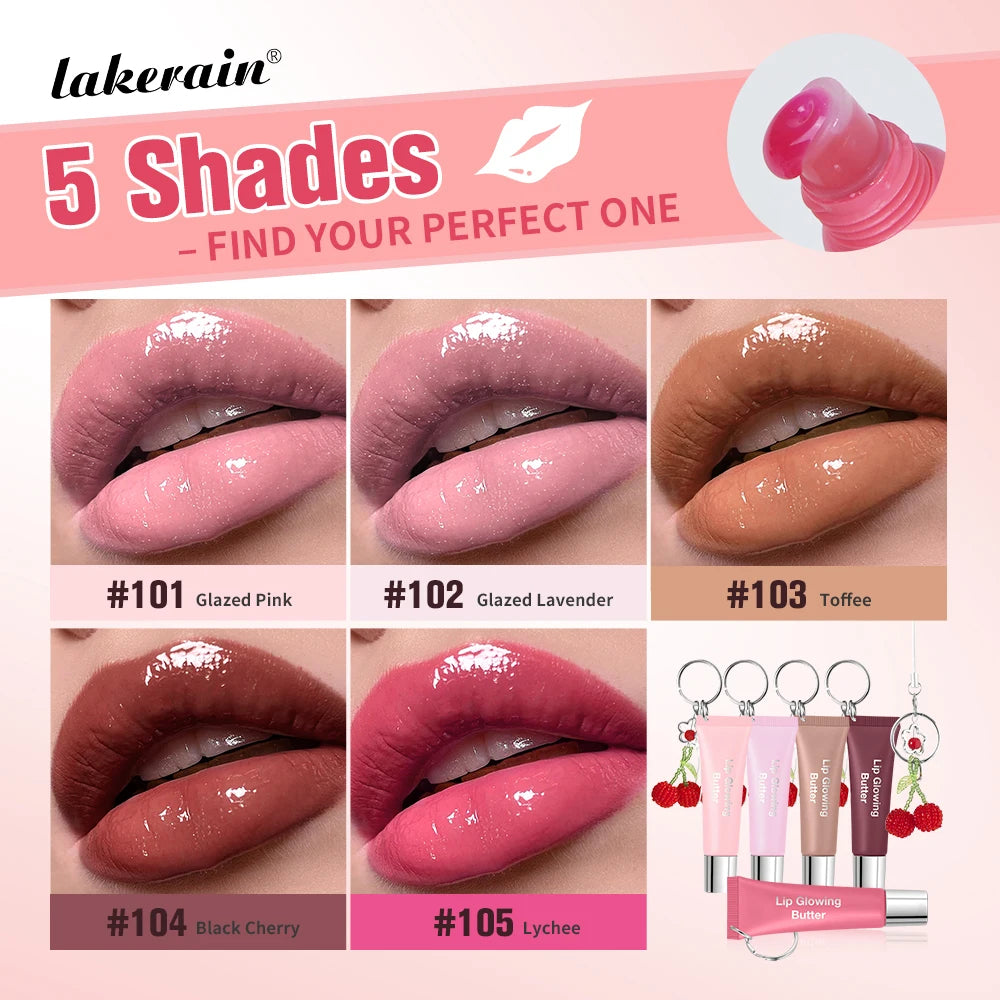 Lakerain Lip Glowing Butter Balm - Moisturizing Lip Treatment 10ml