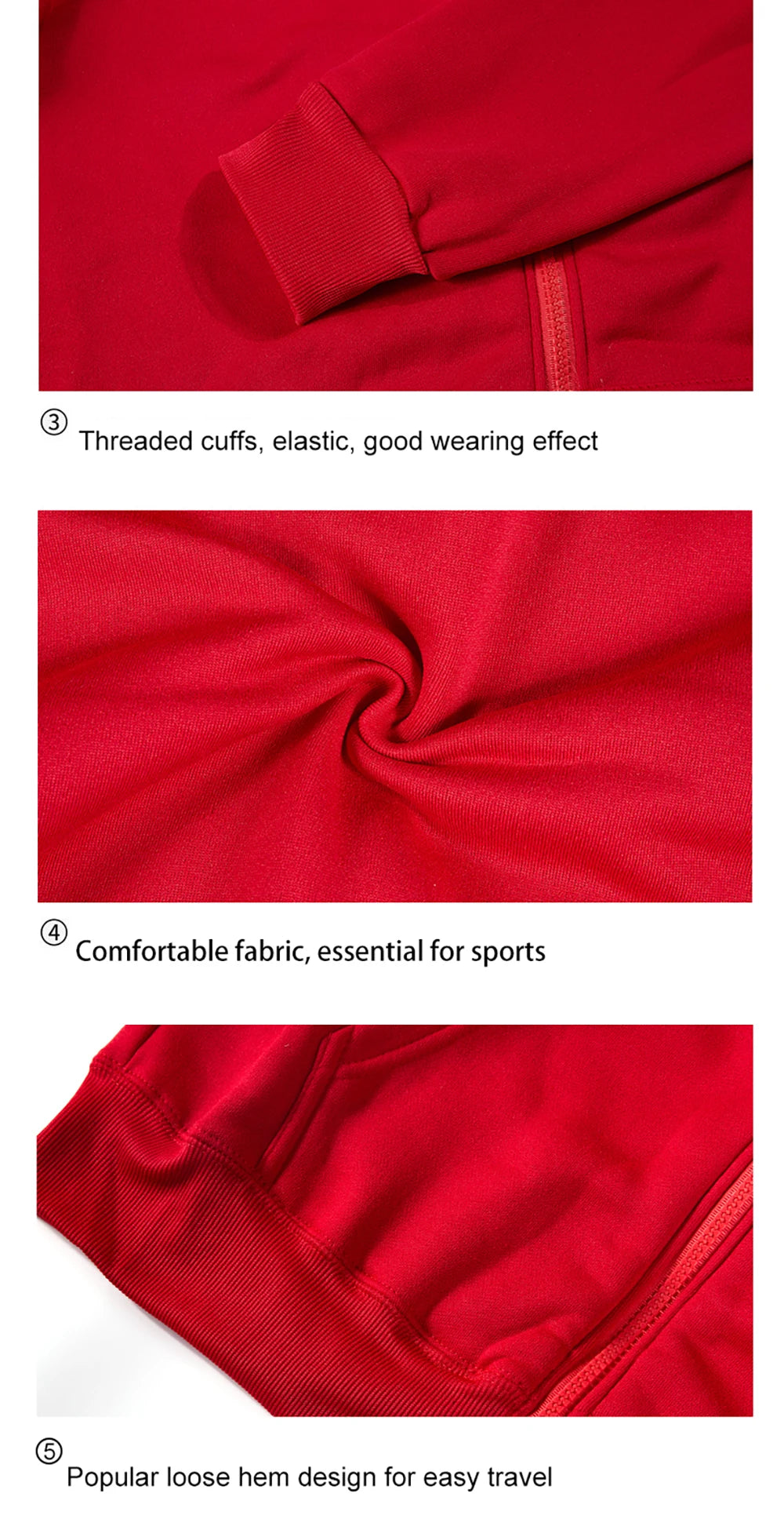 Plus Size Solid Zipper Hoodies Women Warm Fleece Hooded Sweatshirt Autumn Casual Sportswear Pocket Jogging Clothing Street Coat