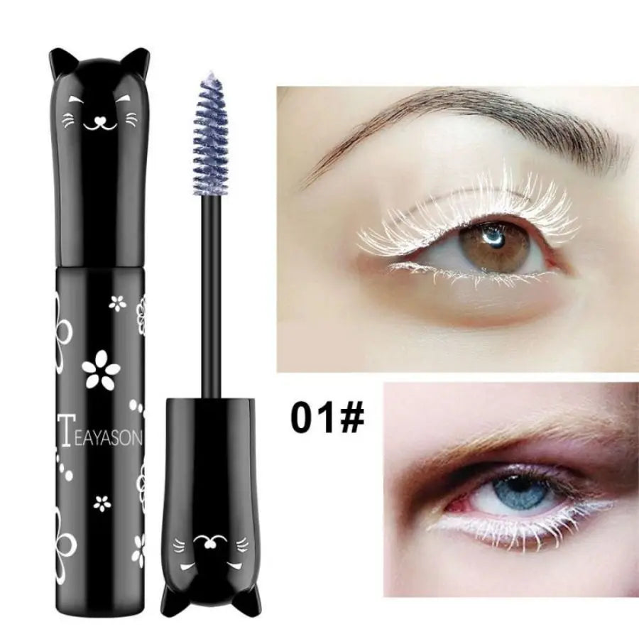 6 Color Mascara Set With Large Brush Head For Bold Eyes Non Clumping Not Easy To Smudge Mascara And Eyebrow Gel