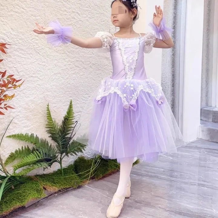 Dance Costumes Girls Dresses Cosplay Girl Ballet Leotards Baby Outfit Vestidos Summer Children Ballet Dress Tutu Kids Clothes