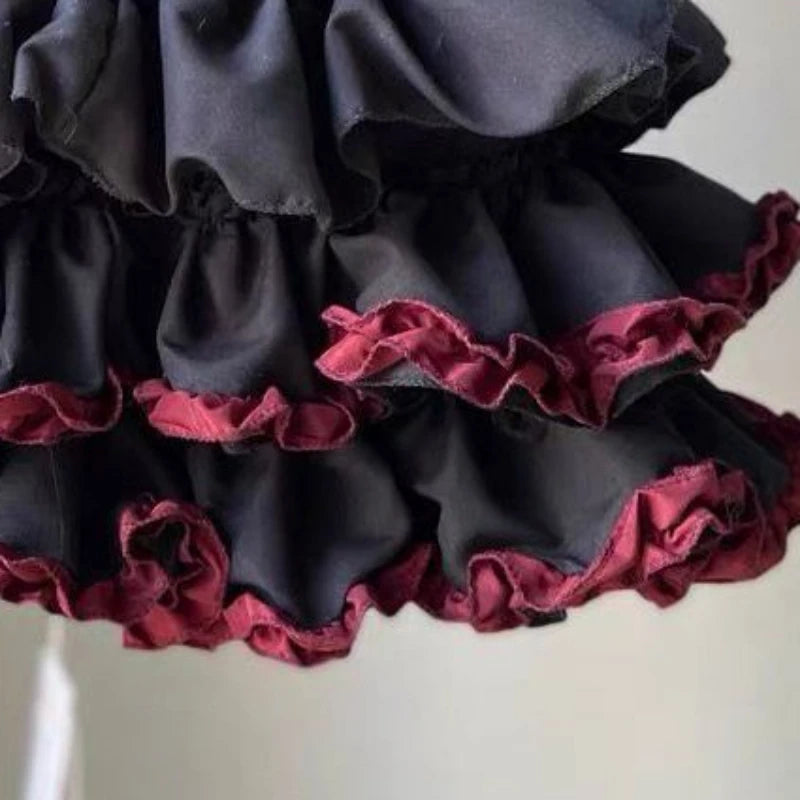 Japanese Kawaii Mini Pleated Skirts Shorts Womens JK Jupe Sweet Lolita Pant Skirt 2026 Y2k Aesthetic Ruffled High Waist Faldas