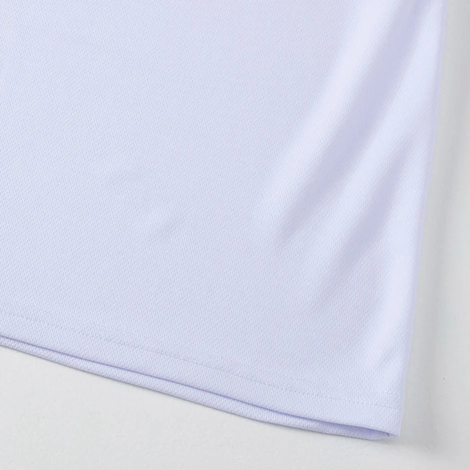 2/4/6-Pcs Four Seasons Men's Solid Color Round Neck Short Sleeve Top With Printed Cuffs Youth Sports And Leisure Fashion T-Shirt