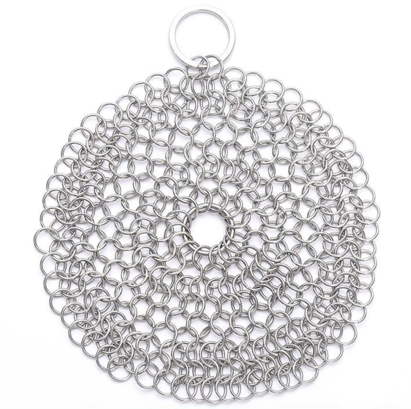 3 tamaños Cocina Limpieza Acero Inoxidable Limpiador Estropajo Reutilizable Red de Lavado Removedor de Óxido para Ollas Herramienta de Limpieza para el Hogar