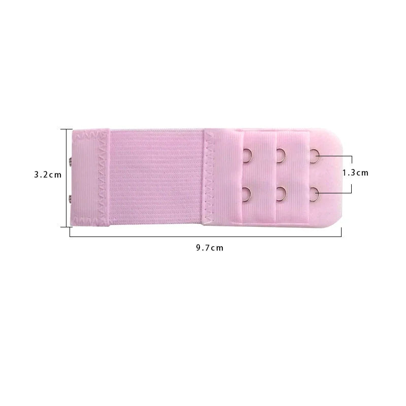 1/10Pcs Bra Extender For Women'S'S Elastic Bra Extension Strap Hook Clip Expander Adjustable Belt Buckle Intimates Accessories