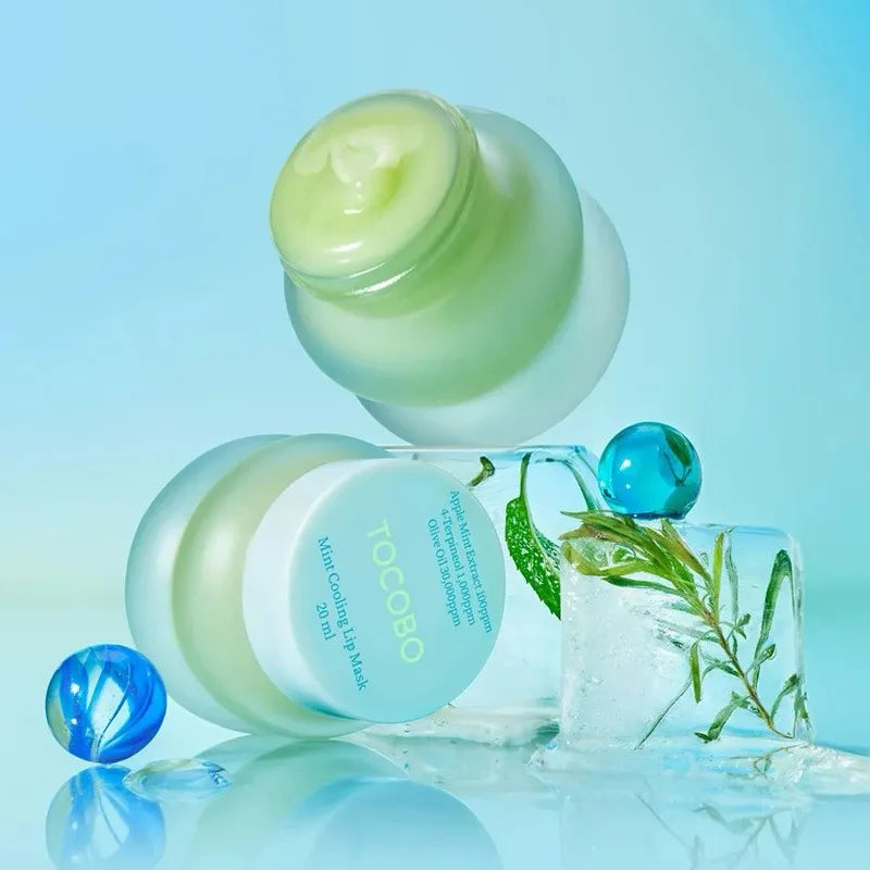 South Korean Skincare Brand Tocobo Ice Cream Texture Lip Mask Repair Ultra Moisturizing Lip Balm Hydrating Glow Non-irritating