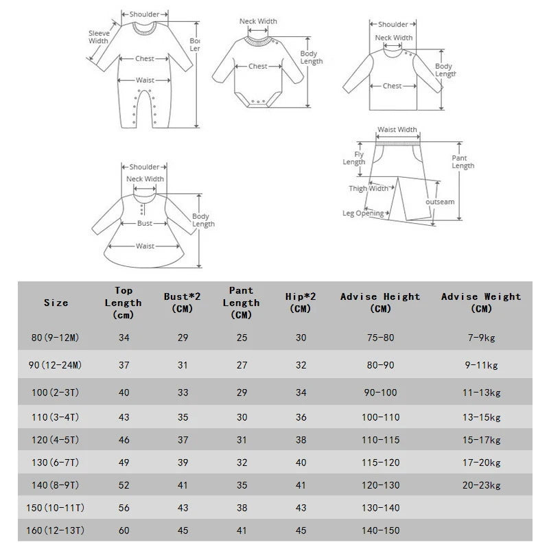 Kids Tales Unisex Children's 2-Piece Cotton Summer Outfit Set