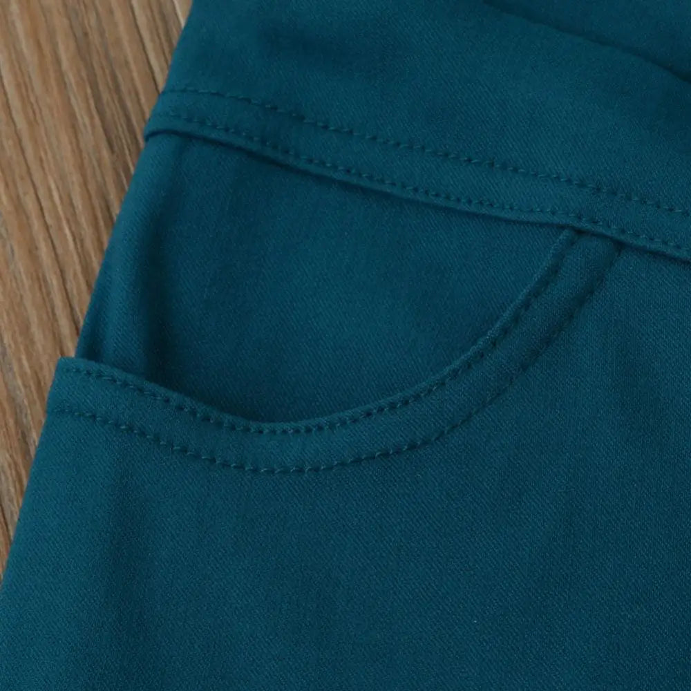 Solid Color Drawstring High Waist Pencil Pants Ripped Skinny Leggings High Waist Pencil Pants Ripped Skinny Leggings
