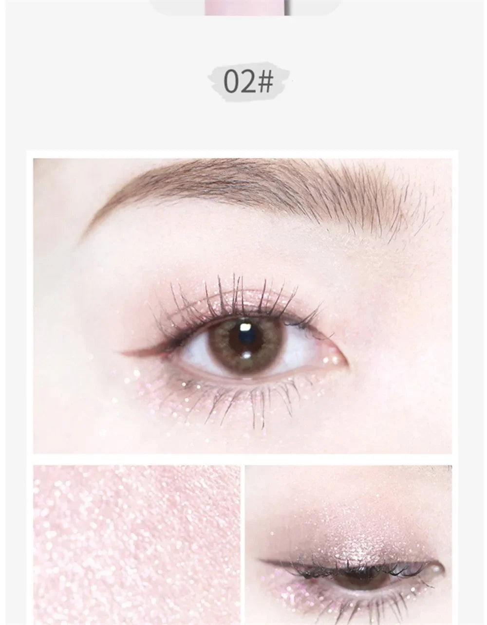 Pearlescent Eyeshadow Stick Pencil Glitter Eyeshadow Waterproof Shimmer Silkworm Liner Pen High-gloss Cosmetics Beauty Makeup