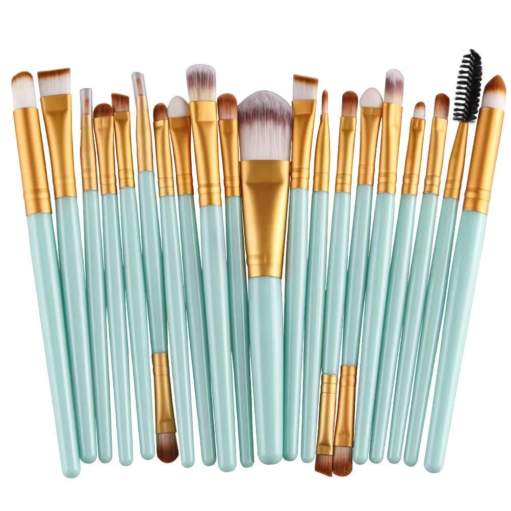 20Pcs Eye Makeup Brushes, Full Set Of Eye Shadow Makeup Tools, Popular Eyeliner Brush