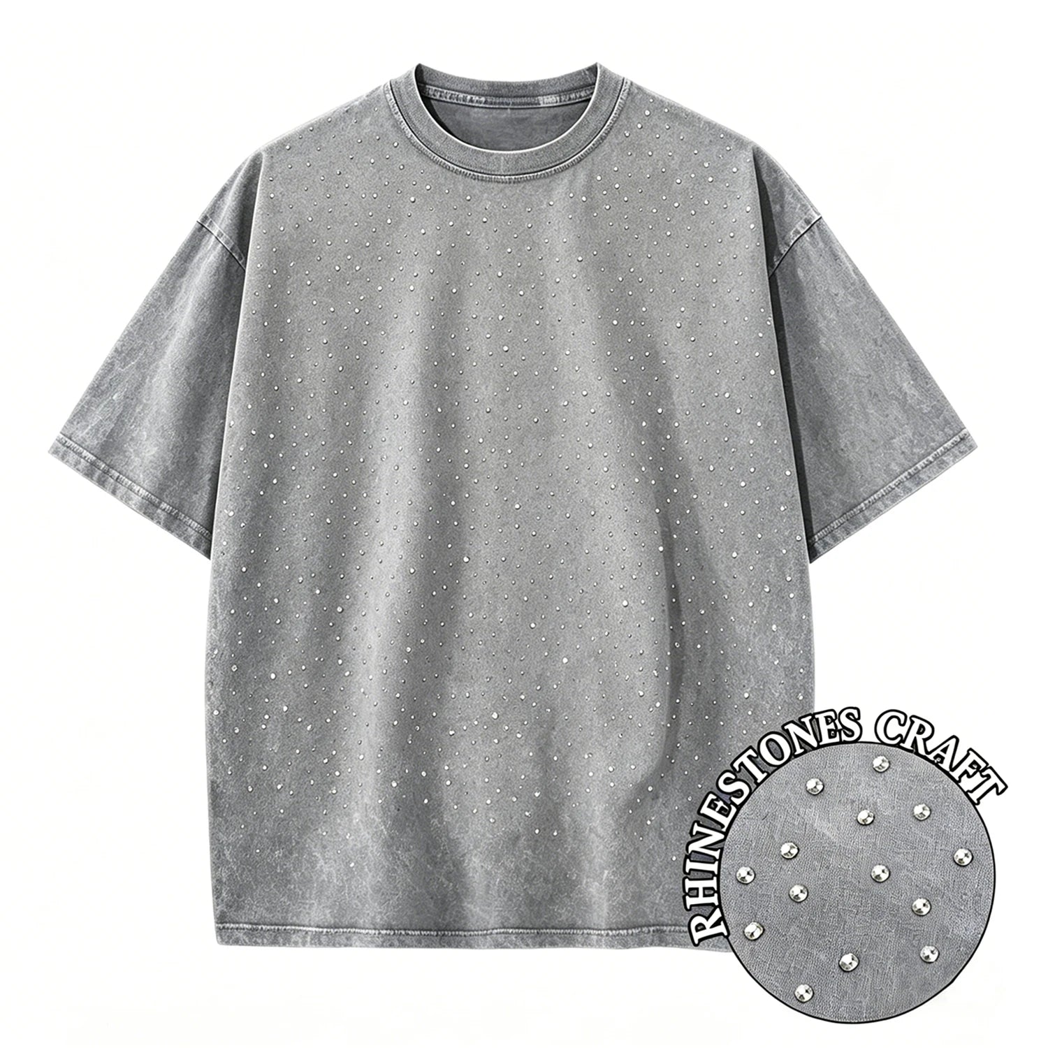 Men'S Women'S Washed Vintage T-Shirts Street Hip Hop Retro Punk T Shirt Harajuku Casual Cotton Short Sleeve Couple Tshirts Tees