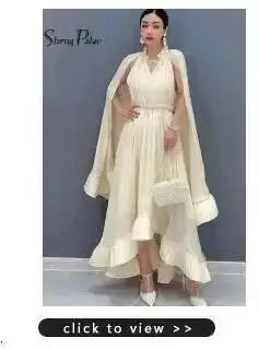 SHENGPALAE Women Maxi Dress Halter Cold Shoulder Chiffon Floral Elegant Party Ruffled Layered Irregular Summer 2026 New 05E02862