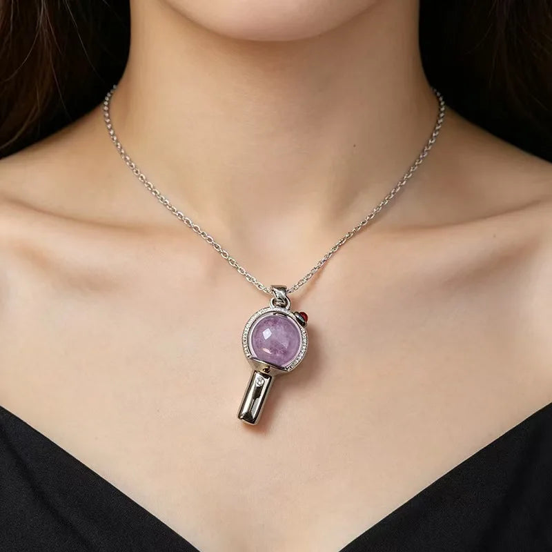 BT21 Collarbone Chain Ami Stick Jewelry Fashion Crown Support Peripheral Collarbone Chain Shoulder Gift