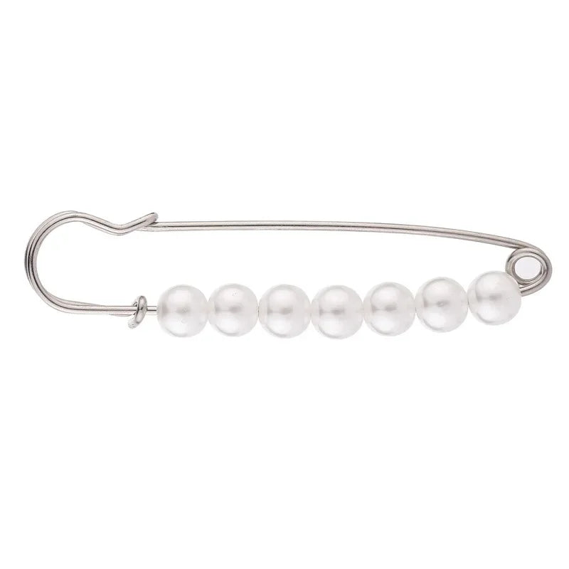 Detachable Metal Pins For Clothing Elegant Clip On Brooches For Women's Sweaters Cardigans Dresses