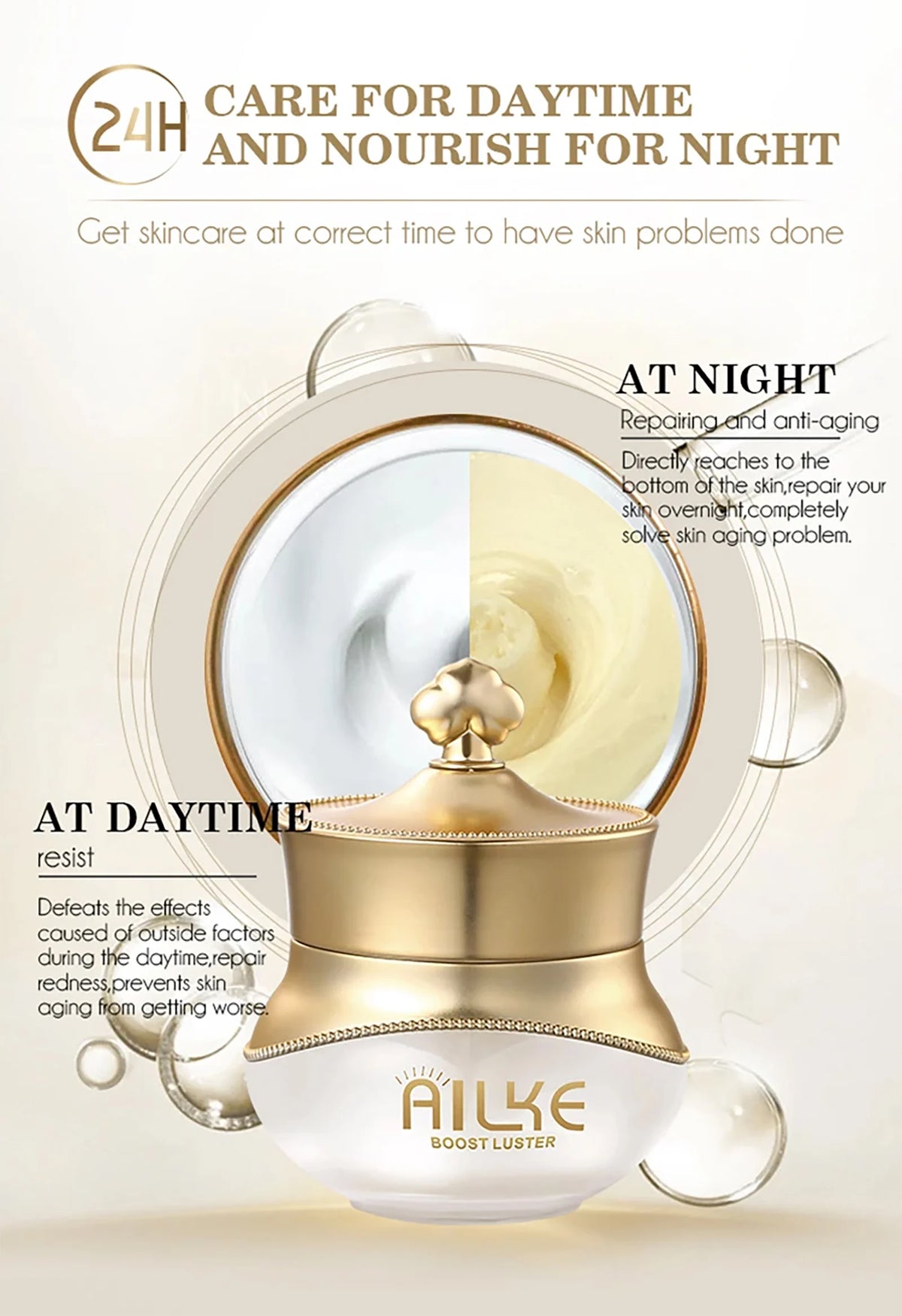 KYLIEFIT Whitening Anti-Wrinkle Facial Skincare Set - 4-Piece Kit