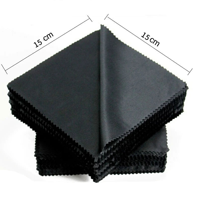 5/10 pcs/lot Glasses Cloth Microfiber Sunglasses Eyeglasses 15*15cm Glasses Eyewear Clean Lens Cloth Accessories
