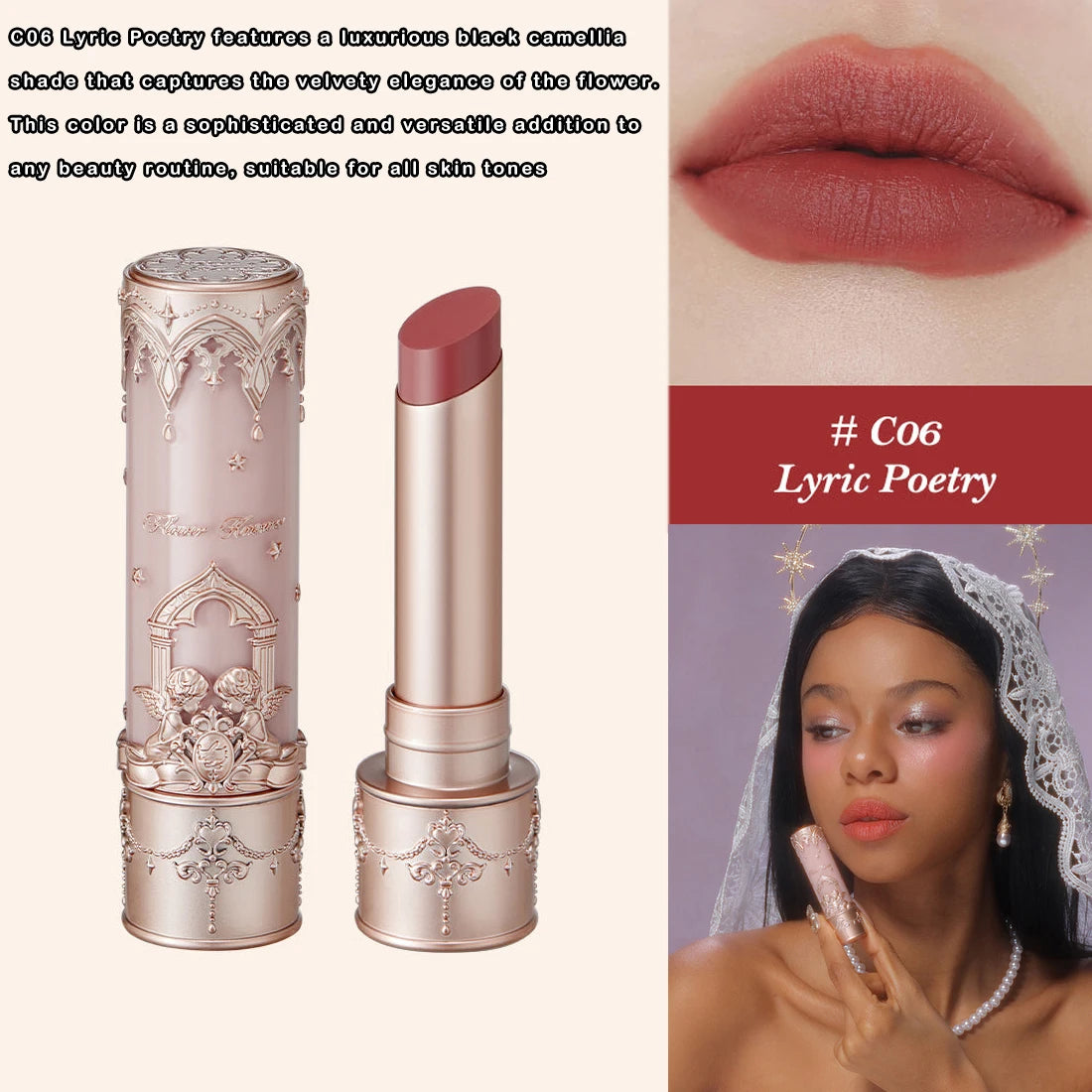 Flower Knows Lip Gloss - Vegan Hydrating Tinted Lip Oil