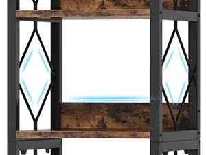 Tribesigns 78.7 Inch Extra Tall Narrow Bookshelf, 7 Tier Skinny Bookcase for Small Spaces, Freestanding Display Shelves