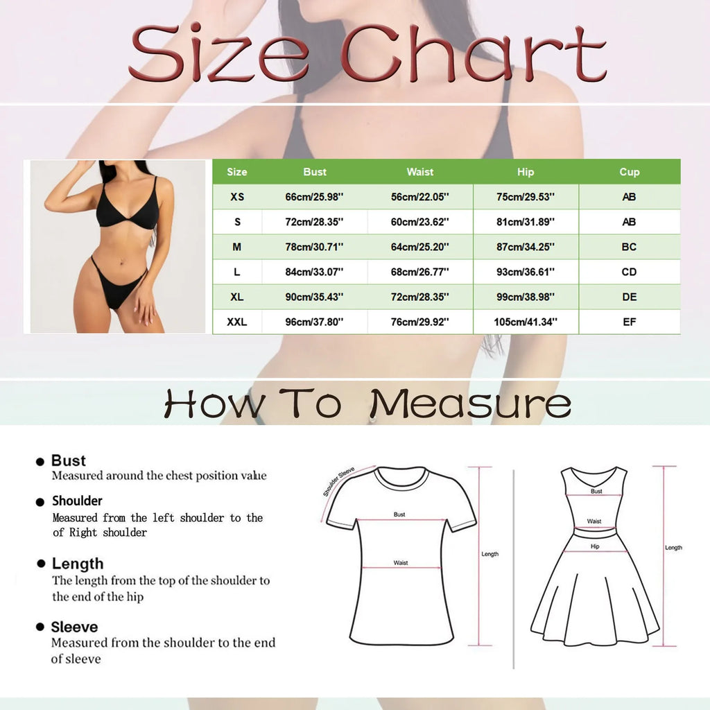 Womens Fashionable Minimalist Bikini Set Women'S Beach Triangle Swimwear Two Piece Womens Solid Color Casual Bikini Set New