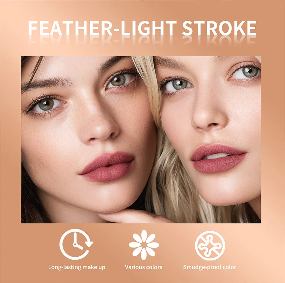 Waterproof Lip Liner Stain Lip Lingerie Long Lasting 8 Colors Transfer Proof Smudge Resistant Color No Bleed Formula  Cosmetics