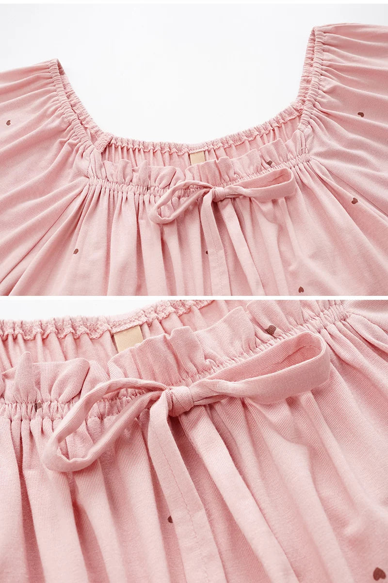 Summer Hot New Product Modal Fabric High-quality Fabric Nightgown Sleepwear That Can Be Worn As Women's Home Clothes