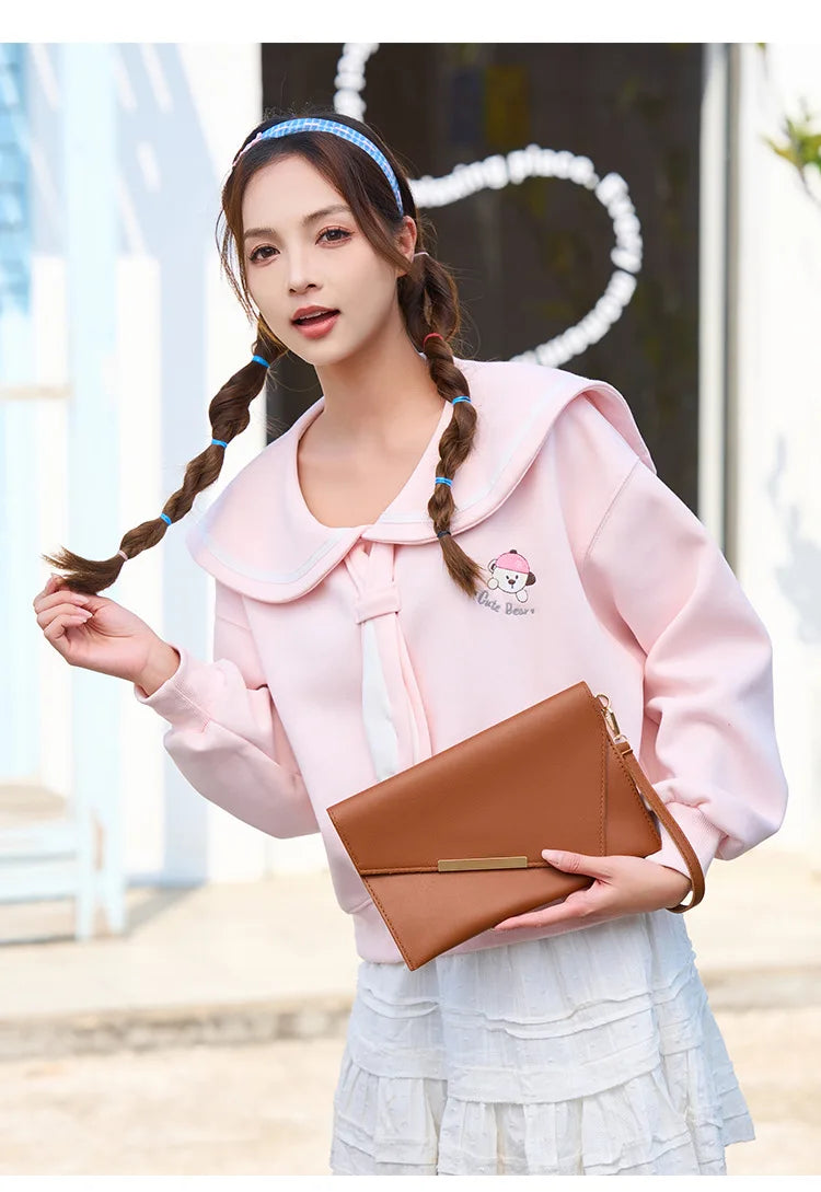 Fashion High-end Women Envelope Bag Luxury Clutch Purse Early Spring New Style All-match Small Bag