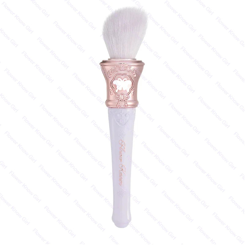 Flower Knows The Sweetie Bear Rounded Blush Brush Loose Powder Makeup Brushes