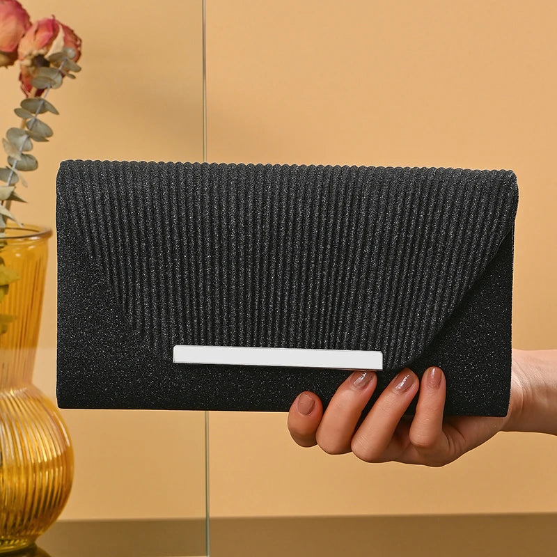 Fashion Elegant Clutch Bag New 2026 Hot Selling Chain Dinner Bag Bride Bridesmaid Lady Handbag Factory Outlet