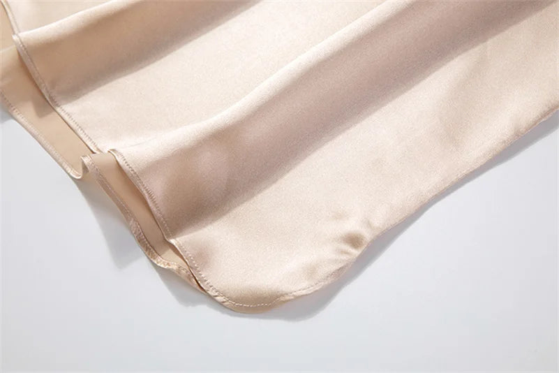 Elegant Fashion Satin Tank Tops Office Lady Blouse Shirts plus  Summer Slim Sleeveless Vest Women Simple O-neck Tops y2k clothes