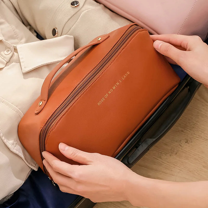 Cosmetics Storage Bag, Large Capacity, Portable, Ins, High-end, Internet Famous, New Travel Cosmetics, Toiletries Storage Bag