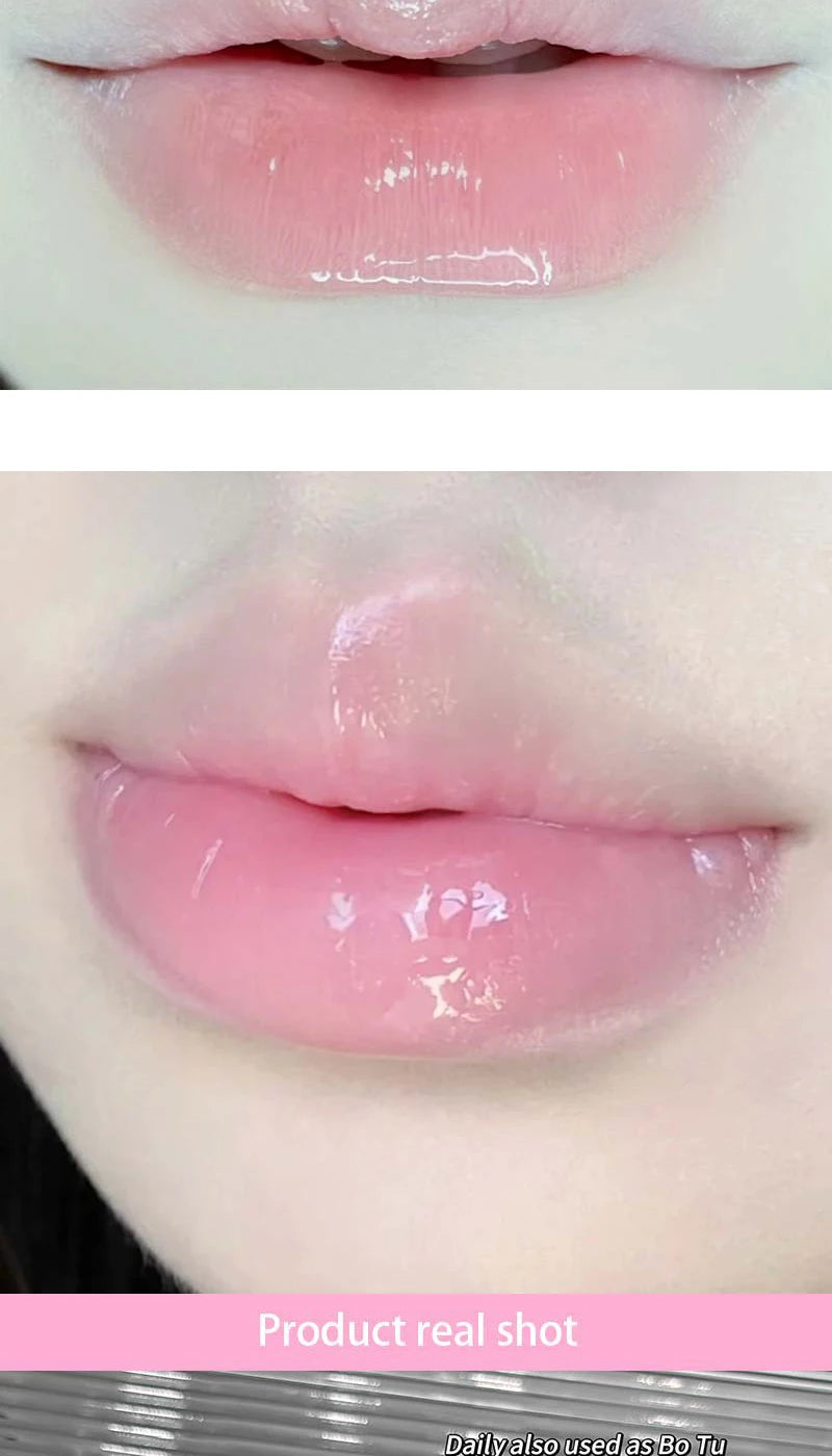 Cappuvini Lip Balm Water Light Moisturizing Hydrating Anti-Wrinkle Lip Care Korean Style Plump Lips Low Price Mirror Type Unisex Winter Essential