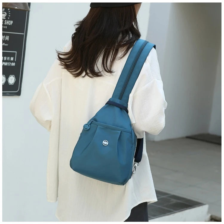 Fashion Casual Women's Chest Bag High Quality Women's Backpacks Multi Functional Shoulder Bag Large Capacity Women's Handbags