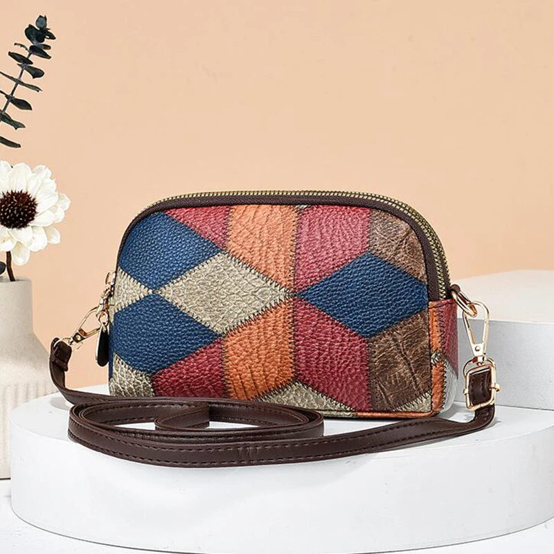 Crossbody Shoulder Bag High Quality PU Leather Small Handbag Summer Women's Luxury Design Shell Bag Female Crossbody Bag Tote