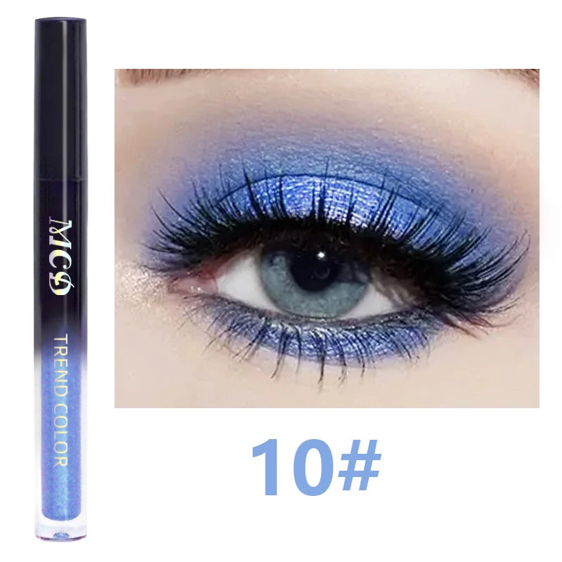Liquid Eyeshadow Palette 13 Shade Waterproof Smudge Proof High Shine For Glam Lovers All Day Wear